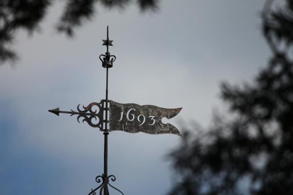 Wren Building weathervane at William &amp; Mary