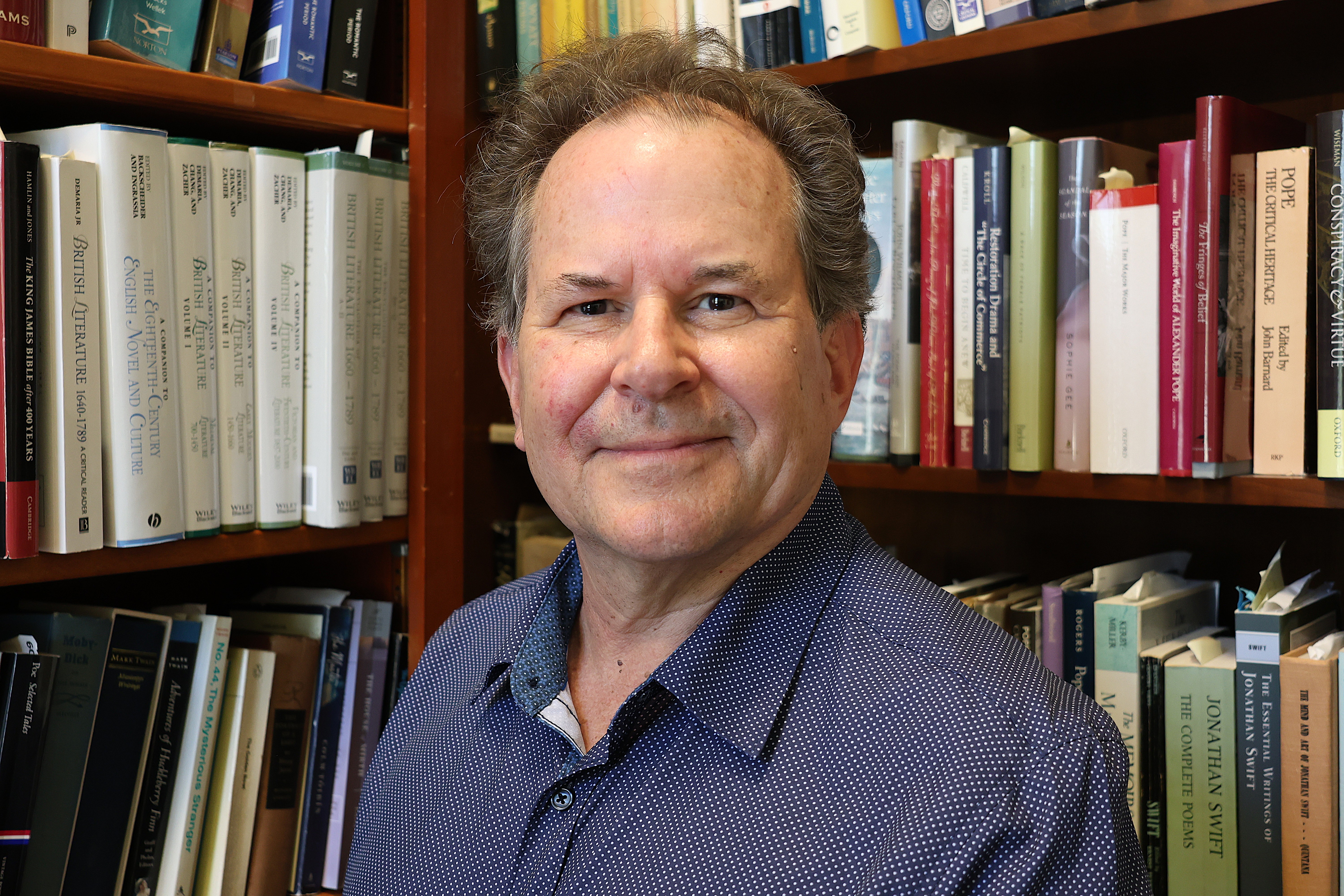 Adam Potkay, William R. Kenan, Jr. professor of Humanities & English, will begin a three-year editorship at the Publications of the Modern Language Association of America (PMLA). Photo by Shelby Mertens.