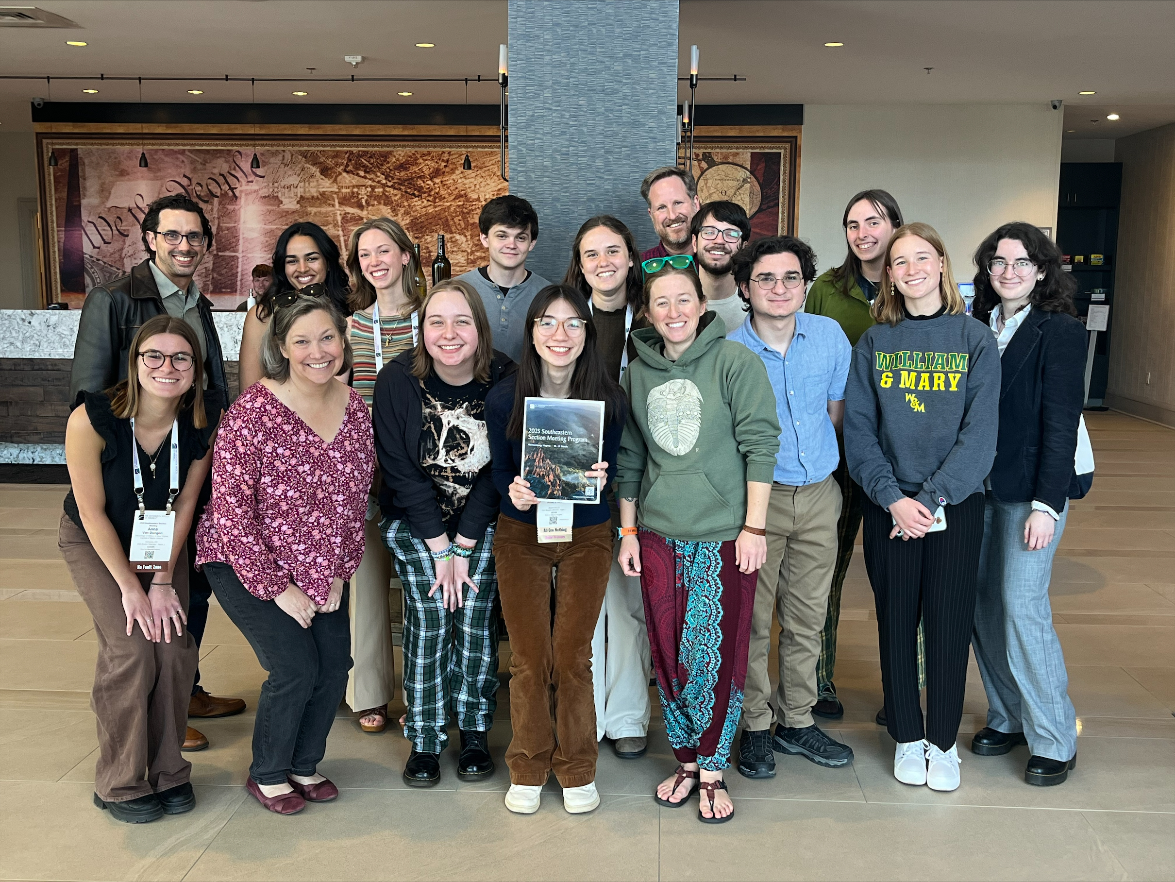 Geology Club attending the 2025 Geology Society of America conference