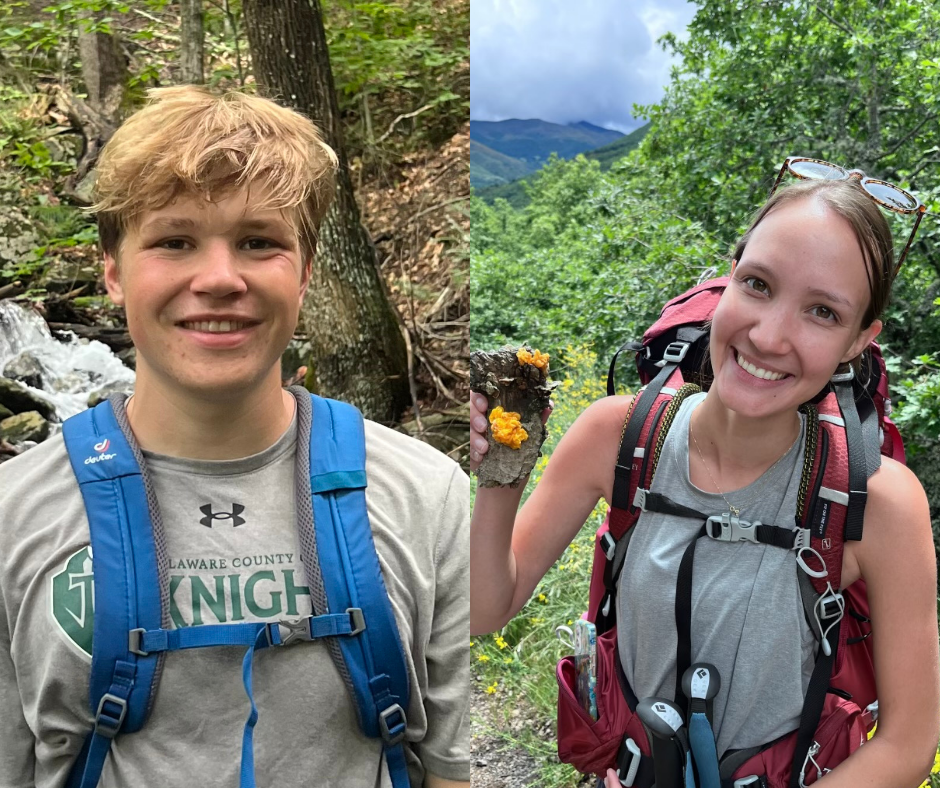 Micah Dill '26 and Clara Rinker '26 serve as Research Ambassadors ready to help guide fellow undergraduate students through the complex research process.