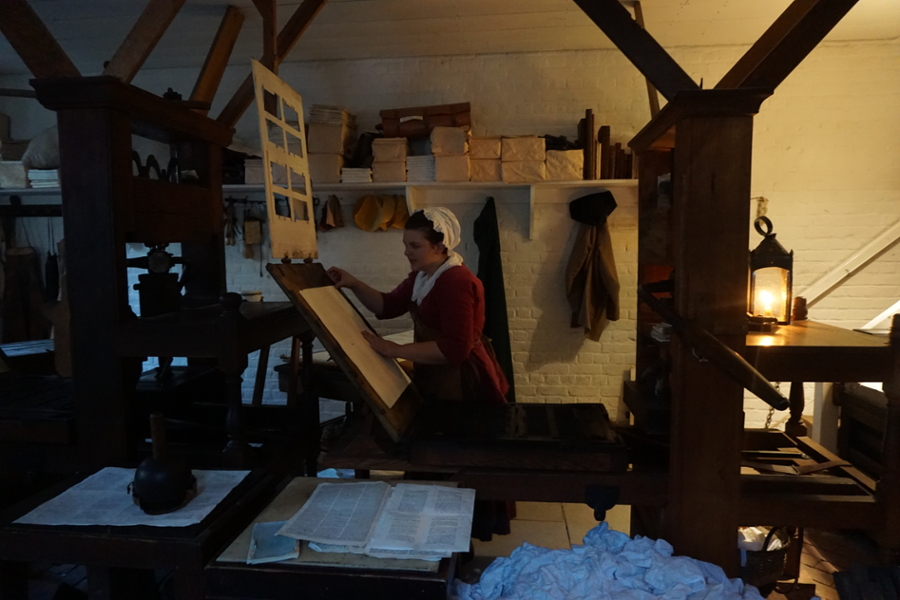 Field School Internship | Colonial Williamsburg Printing Office