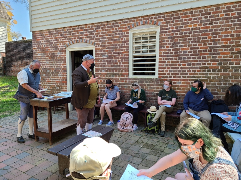 HIST 407-01: Field School in Material Culture | Printing Office
