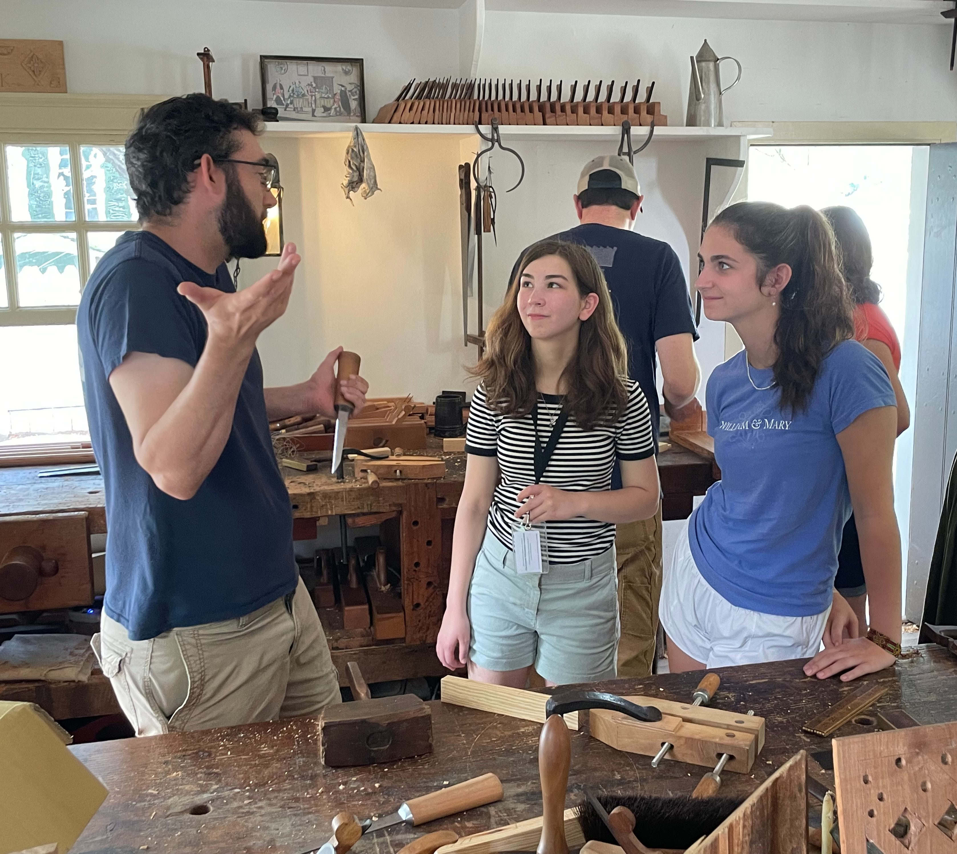 NIAHD Students in Colonial Williamsburg