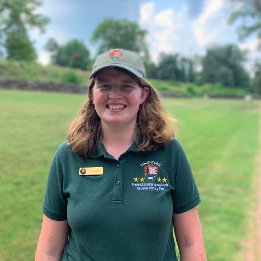 Zoe Beardsley at Fredericksburg National Military Park