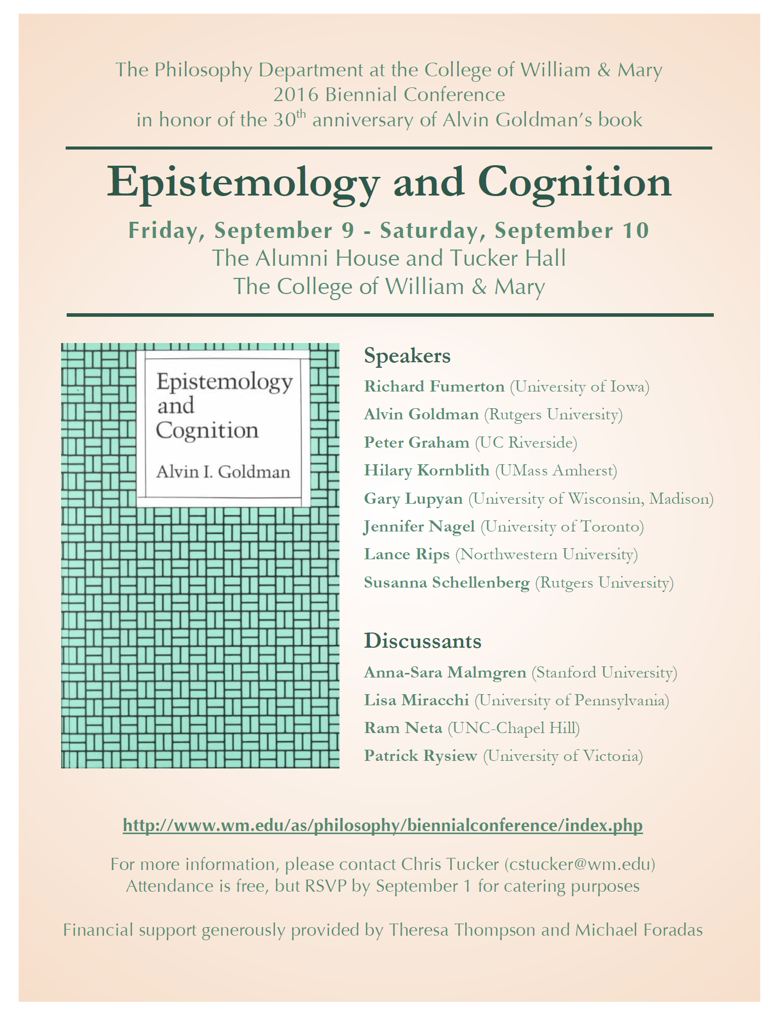 2016 Conference Poster