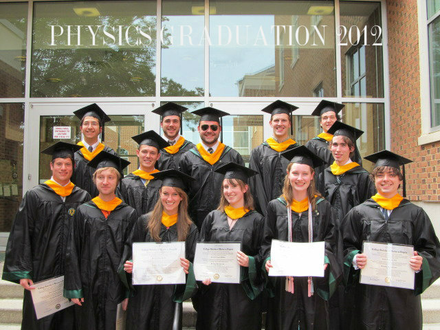 2012 Physics Graduation