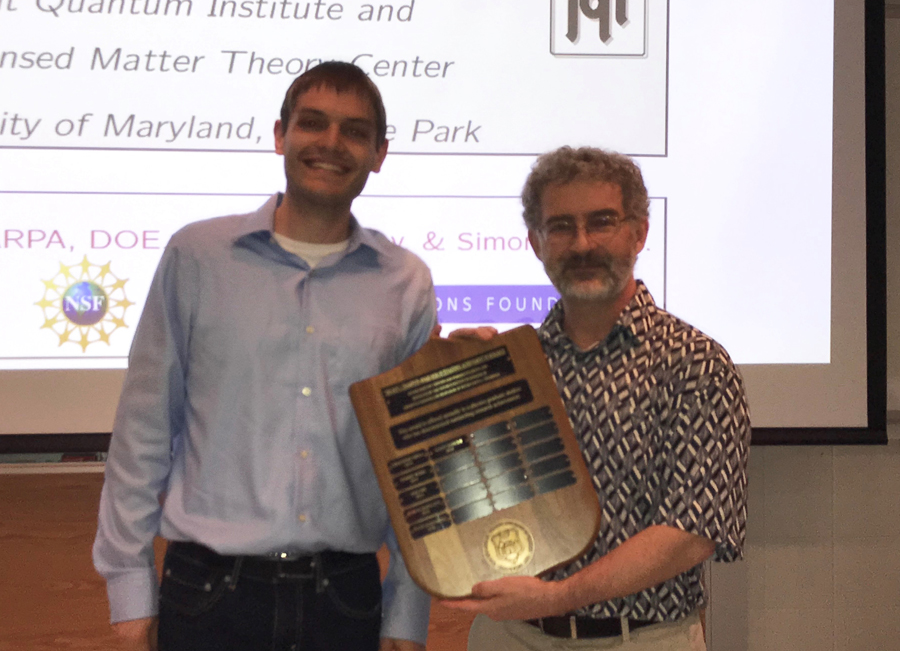 Scott Barcus awarded the 2018 Roy L. Champion Award