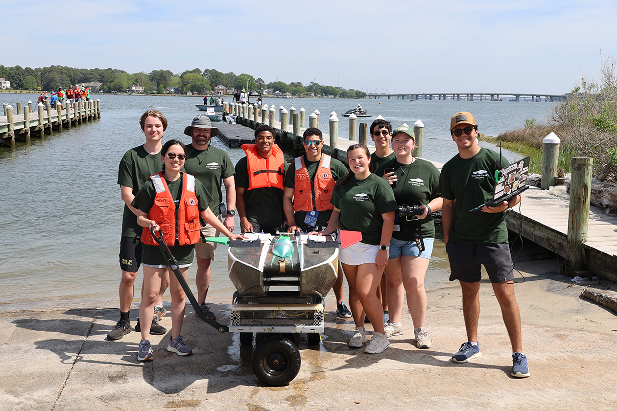 The team at the 2026 Promoting Electric Propulsion competition. (Photo by Randy Ready)