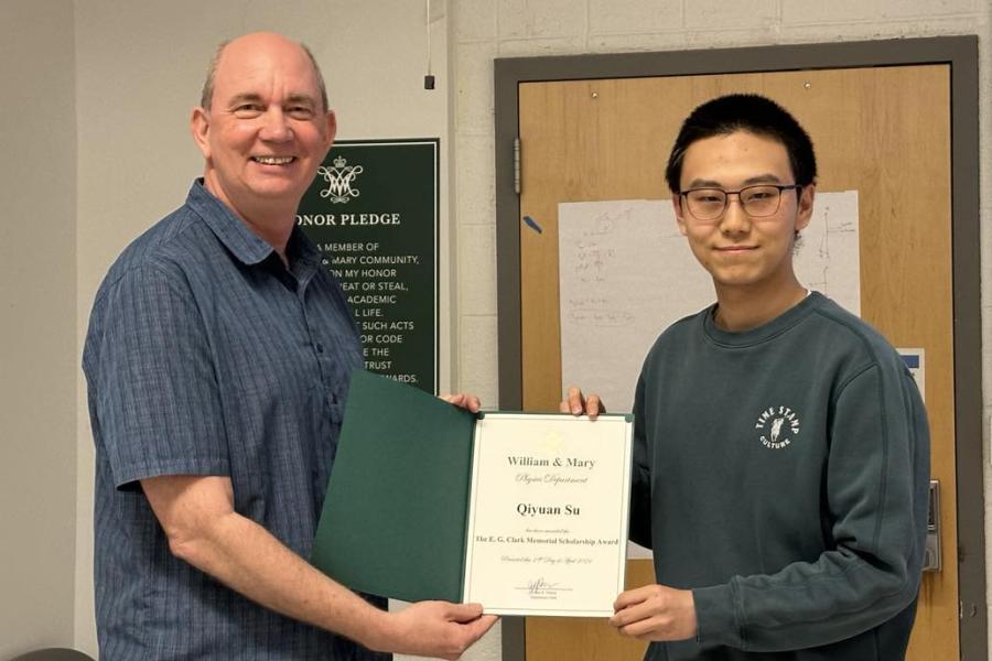 2024 Clark Award Kevin Su