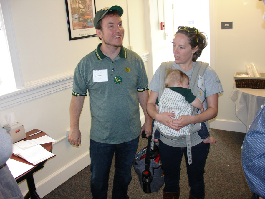 Eric Yttri '04 and family