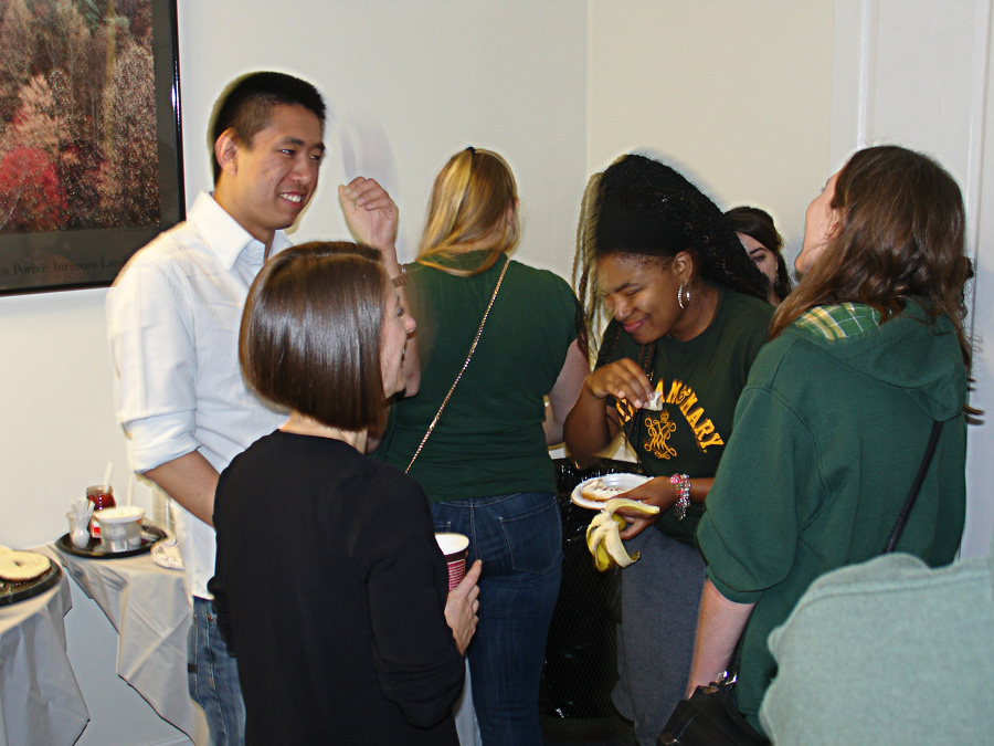 Homecoming brunch and the food is great!