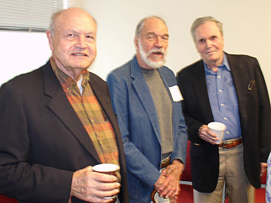 Professor Emeritus Dirks and friends during Homecoming brunch