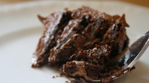 A Slice of Delectable Chocolate Cake