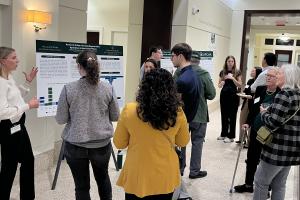 MPP students present PRS posters to Board of Advisors