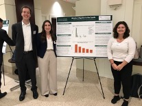 MPP students present their semester research projects at the board’s evening reception.