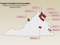 Schroeder Center Top Ten Map