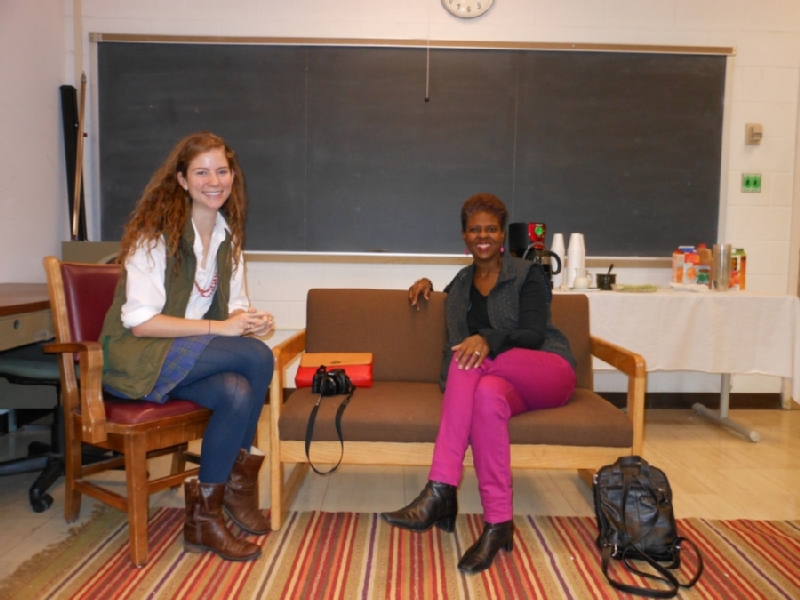 Meghan Moore and Mitzi Glass