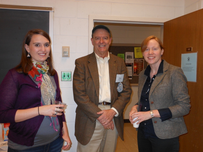 Amy Quark, Douglas Brown, and Caroline Hanley