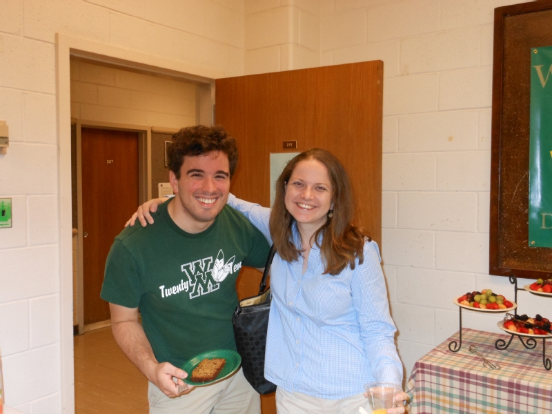 Michael Boyer and Sarah Evans