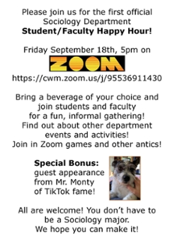 Student Zoom Meeting with Faculty