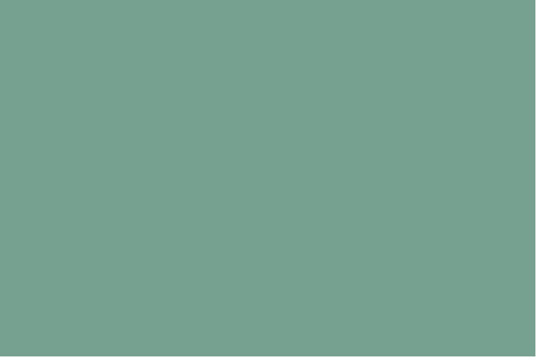 A mint teal green background