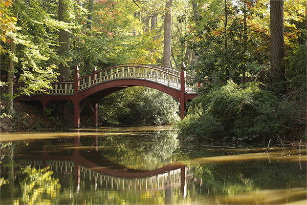 Crim Dell bridge