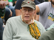 Graves at the 2008 Homecoming game
