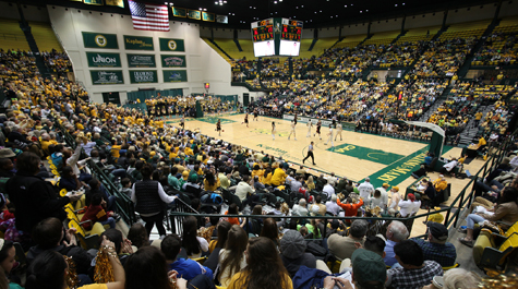 William & Mary Hall will now be known as Kaplan Arena. (Photo by Stephen Salpukas)