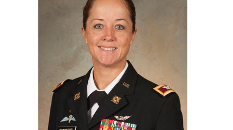 U.S. Army Col. Stephanie Gradford 