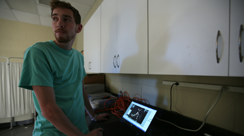 Keeping an eye on the subject