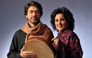 Habib Yammine and Aïcha Redouane (Photo by Francis Vernhet)