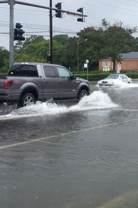 Coastal flooding is of growing concern across Tidewater Virginia. (Photo by J.D. Loftis/VIMS)