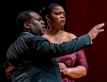 Singers perform during the black opera concert on Friday. (Photo by Skip Rowland '83)