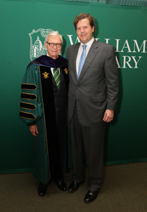 The two Taylors during W&M's 2014 Commencement weekend (WYDaily/Courtesy of Skip Rowland '83)