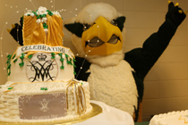 The W&M community is invited to share in a cake-cutting.