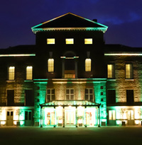 Gold and green lights shine on Kensington Palace at nightpalace-thumb.jpg