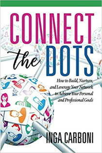 The cover of Carboni's 2019 book ''Connect the Dots''