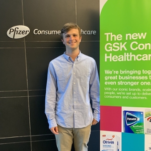 Lukas Eade ’20  says his internship last summer at Pfizer helped give him an edge in his job hunt.