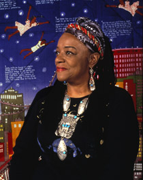 Faith Ringgold in 1993 (Photo by Grace Matthews)