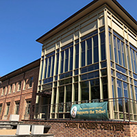 exterior of cohen career center