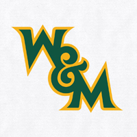 A logo showing W&M in green, outlined in gold on a white background