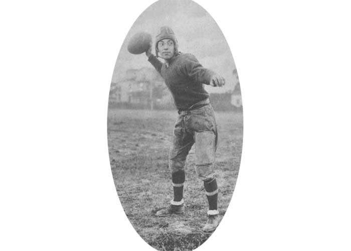 Arthur Matsu has been hailed as William & Mary’s first “true gridiron hero.” (Courtesy W&M Libraries Special Collections)