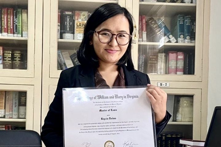 Rigzin Dolma '21 uses Master in Laws degree in service to her Tibetan community - Vimarsana News