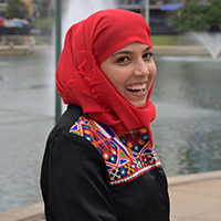 Portrait photograph of Sarina Faizy