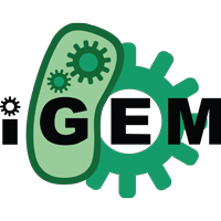 A logo that reads "iGEM"