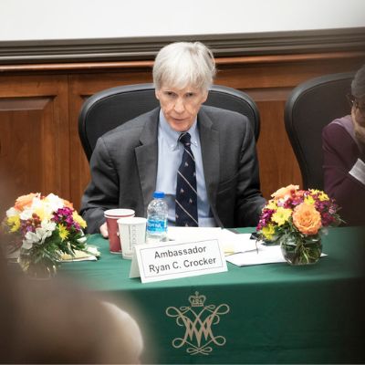 Ambassador Ryan Crocker