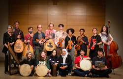 The W&M Middle Eastern Music Ensemble will help open the festival. (Photo courtesy of Anne Rasmussen)