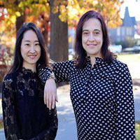 Michelle Huang and Magdalena Adamek (Courtesy photo)