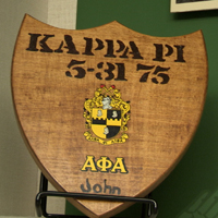 Fraternity shield