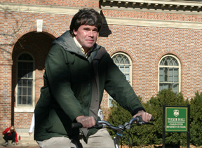 Hart on Bike